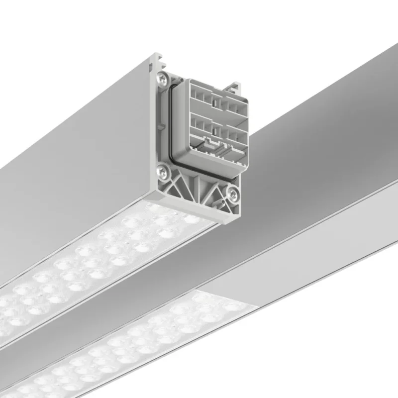 RZB - Geräteträger für Lichtbandsystem LED-Komplettmodul 4547mm 954560.840.776.500 7-pol 4000K DALI alu