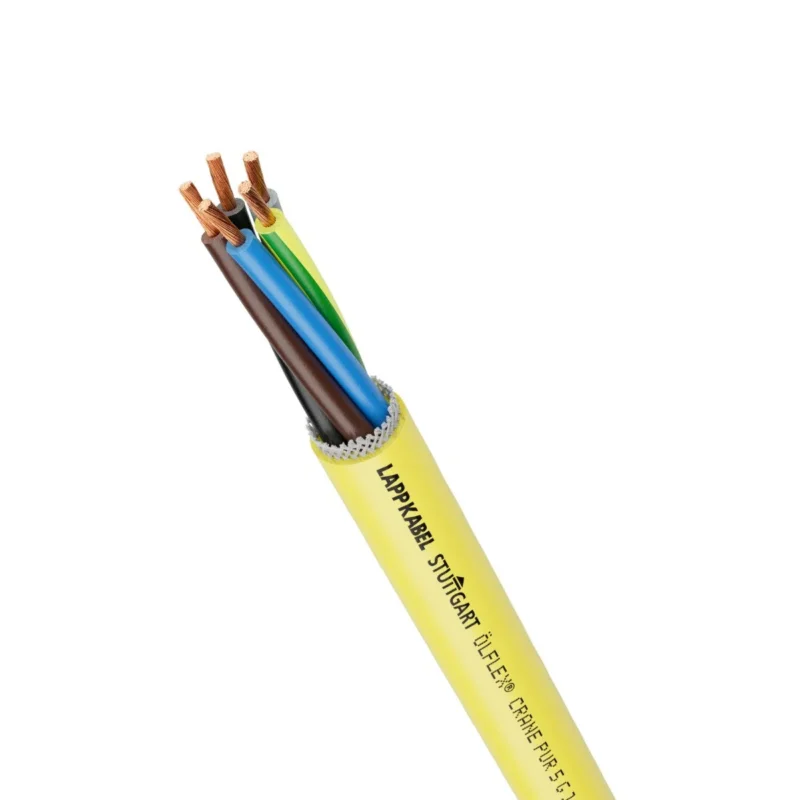 Lapp Kabel&Leitung - Energiekabel >= 1 kV, für ortsveränderlichen Einsatz ÖLFLEX CRANE PUR 4G10 0045230/500 − 500 Meter