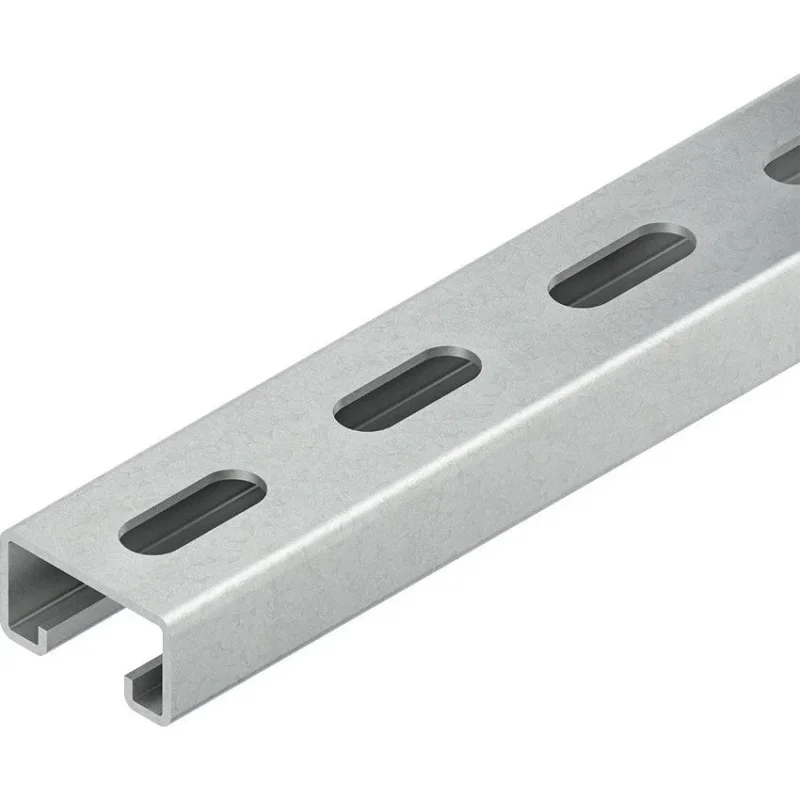 Niedax - Stiel/Profilschiene Ankerschiene 2986/3 FL − 3 Meter