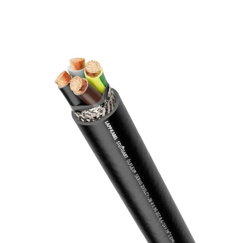 Lapp Kabel&Leitung - Energiekabel >= 1 kV, für ortsveränderlichen Einsatz ÖLFLEX SERVO 2XSLCY-JB 1133604/1000 4G10 − 1000 Meter