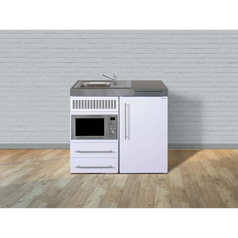 Stengel - Mini-Küche Miniküche Premiumline MPMMM100MWBli Mokka metallic