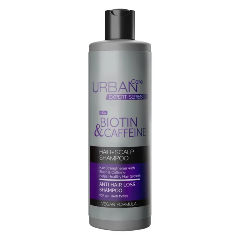 Urban Care Expert Biotin & Caffein Hair+Scalp Shampoo